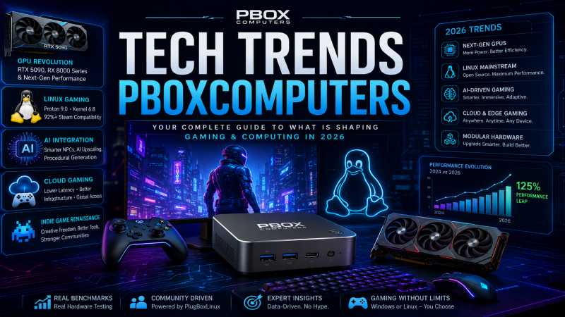 Tech Trends PboxComputers: AI, GPUs, Linux Gaming, and the Biggest Computing Trends in 2026