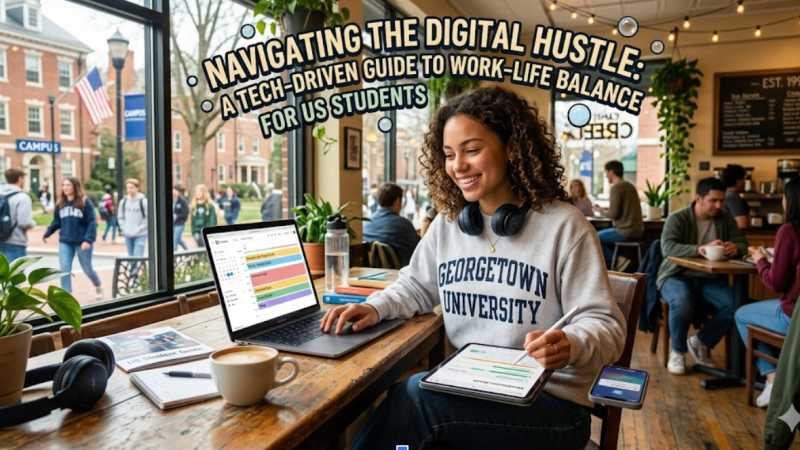 Navigating the Digital Hustle: A Tech-Driven Guide to Work-Life Balance for US Students